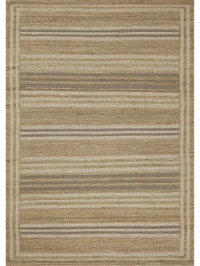 Judy JUD-03 Natural / Dove 3''6" x 5''6" Rug by Chris Loves Julia