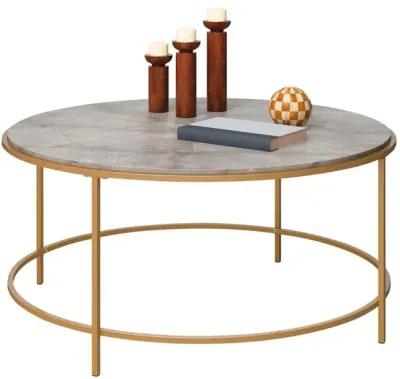 Sauder Int Lux Coffee Table Rd Deco Stone