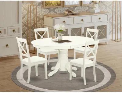 Dining Room Set Linen White