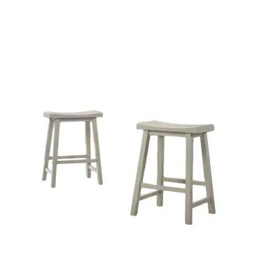 Small Space Counter Height Dining Set with Storage & Stools