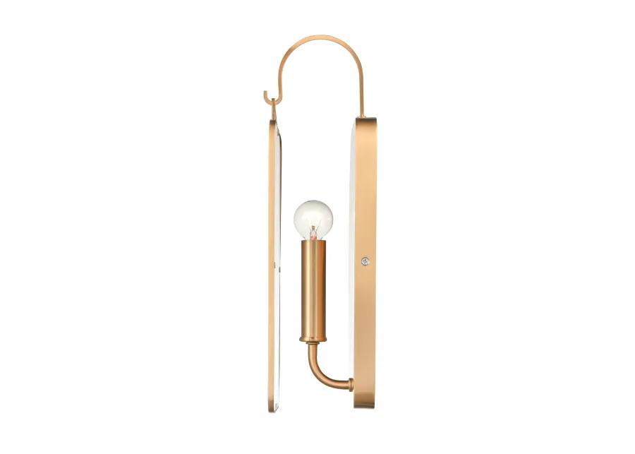 Merge 15'' Brass High 1-Light Sconce