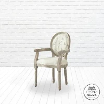 Rustic Manor Felicia Linen Dining Chair