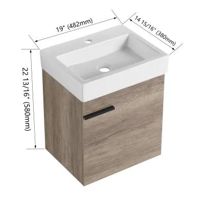 18 inch Bathroom Vanity With Top, Small Bathroom Vanity And Sink