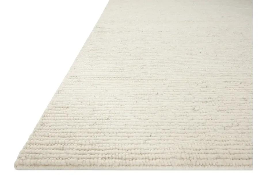 Ava AVA-01 Dove / Ivory 8''6" x 11''6" Rug by Magnolia Home By Joanna Gaines