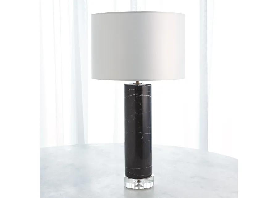 Marble Cylinder Table Lamp