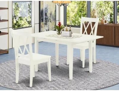 Dining Table- Dining Chairs, NOCL3-LWH-W