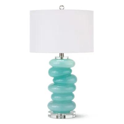 Stacked Pebble Glass Table Lamp