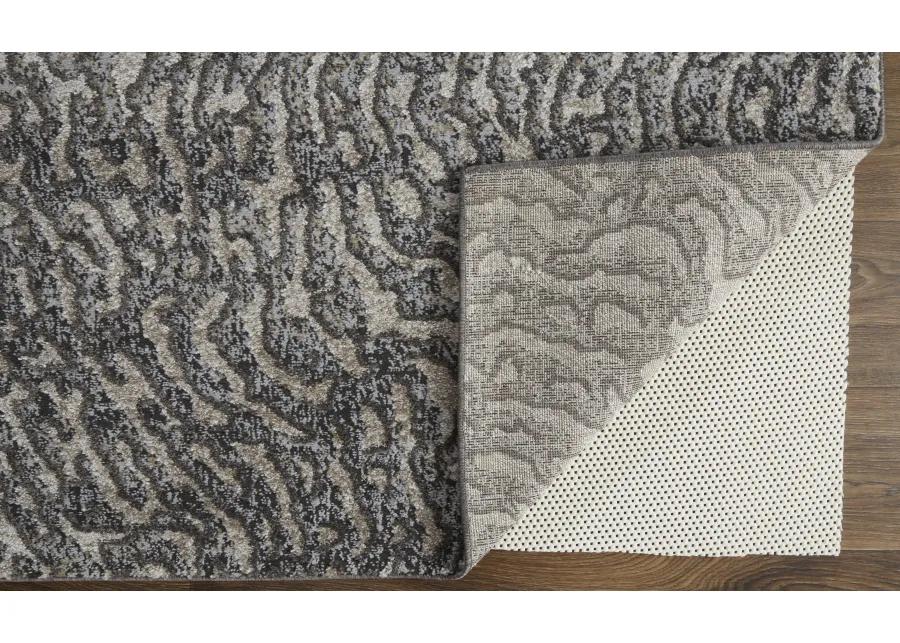 Vancouver 39FJF Gray/Taupe/Ivory 2'10" x 7'10" Rug