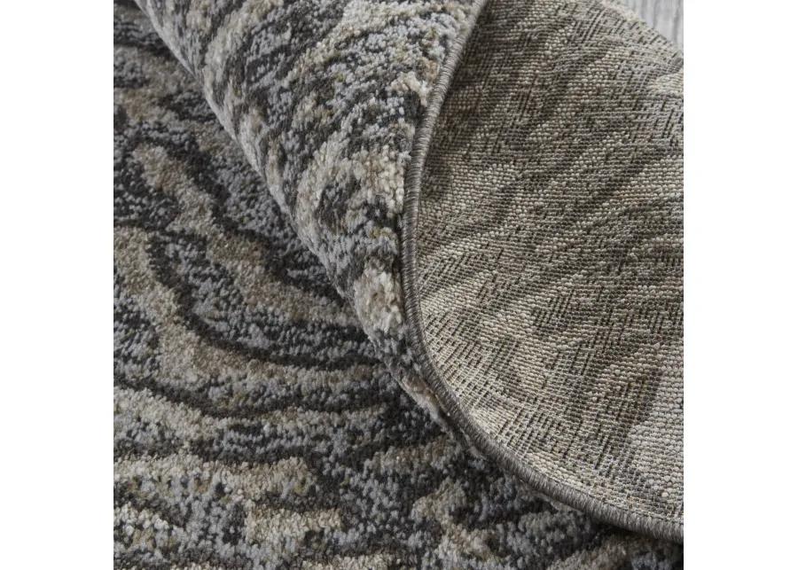 Vancouver 39FJF Gray/Taupe/Ivory 2'10" x 7'10" Rug