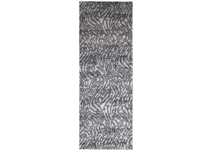 Vancouver 39FJF Gray/Taupe/Ivory 2'10" x 7'10" Rug