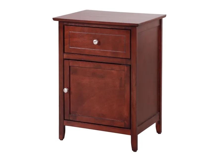 Lzzy 1-Drawer Nightstand (25 in. H x 15 in. W x 19 in. D)