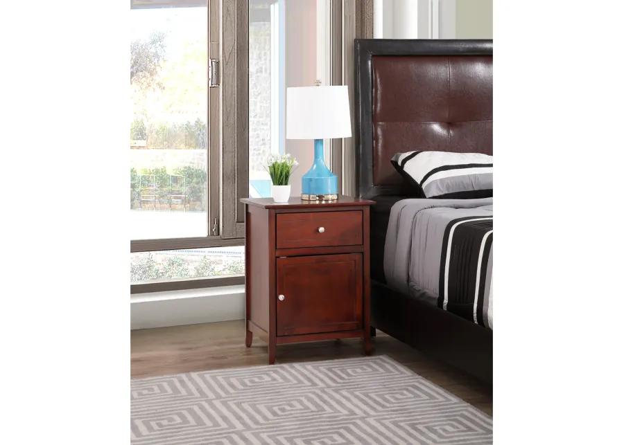 Lzzy 1-Drawer Nightstand (25 in. H x 15 in. W x 19 in. D)