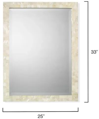 Rectangle Mother of Pearl Mirror