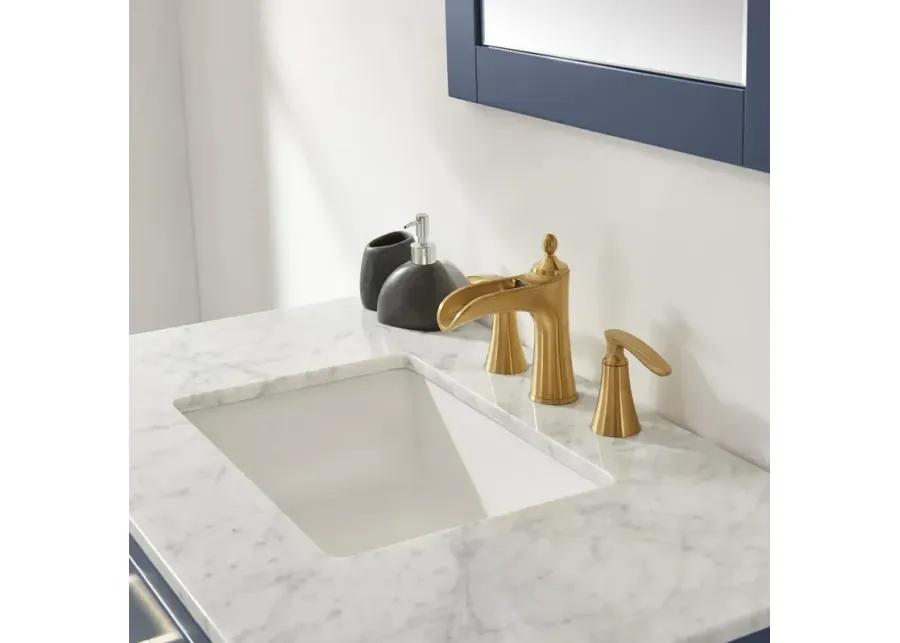 Altair 36 Single Bathroom Vanity Set in Royal Blue with Mirror