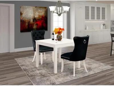 3 Piece Dining Table Set for Small Spaces