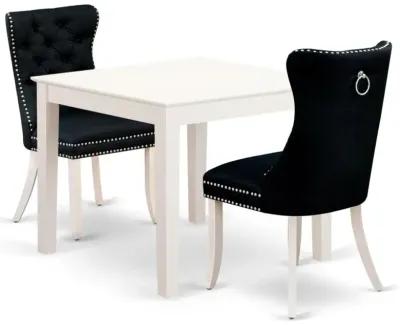 3 Piece Dining Table Set for Small Spaces