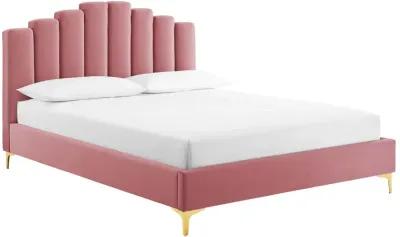 Modway - Olivia Queen Performance Velvet Platform Bed