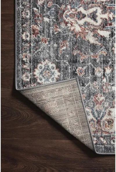 Cassandra CSN03 Charcoal/Rust 7'10" x 10' Rug