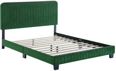 Modway - Celine Channel Tufted Performance Velvet Twin Platform Bed