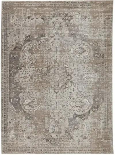 En Blanc Ginevra Gray 5'3" x 7'6" Rug