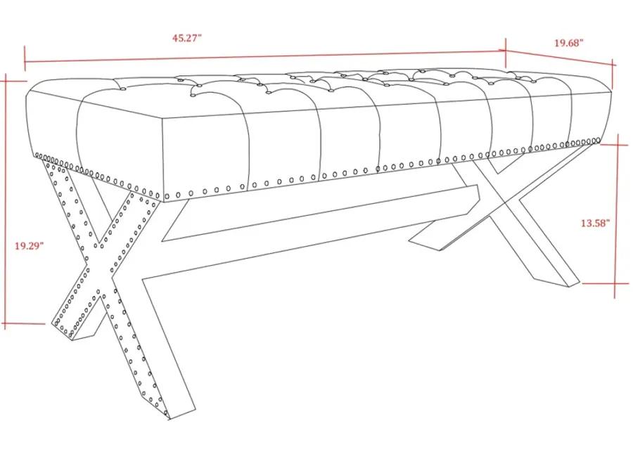 Inspired Home Wendy Bench