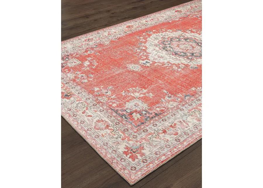 Sofia 4'3" x 6'3" Red Rug