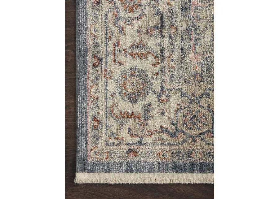 Janey JAY03 Indigo/Multi 6'7" x 9'2" Rug by Magnolia Home by Joanna Gaines