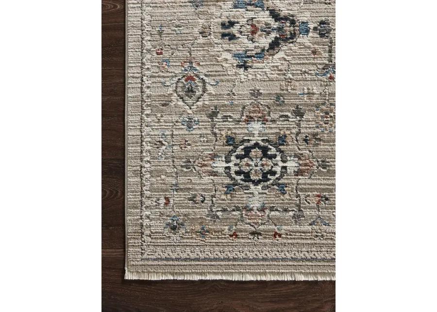 Leigh LEI02 Dove/Multi 6'7" x 9'6" Rug