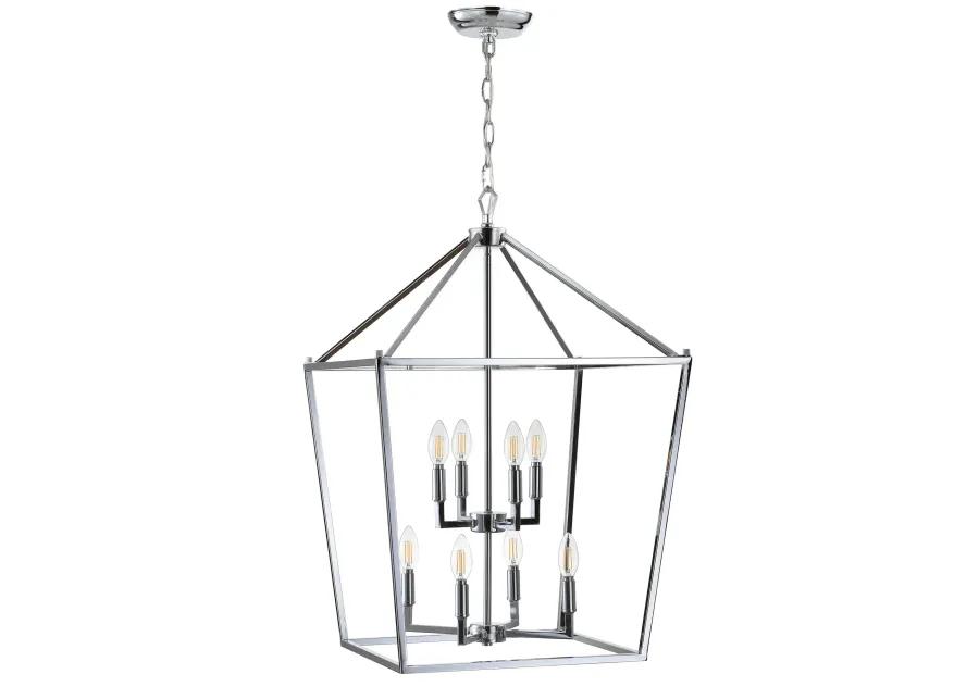 PagodaBulb Lantern Metal LED Pendant