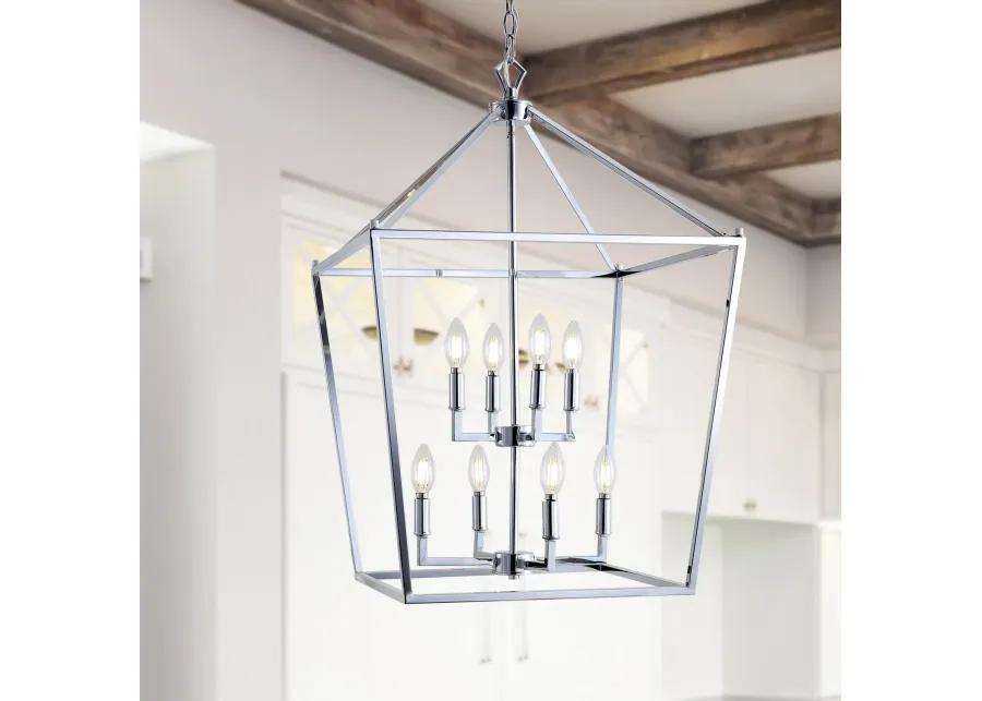 PagodaBulb Lantern Metal LED Pendant