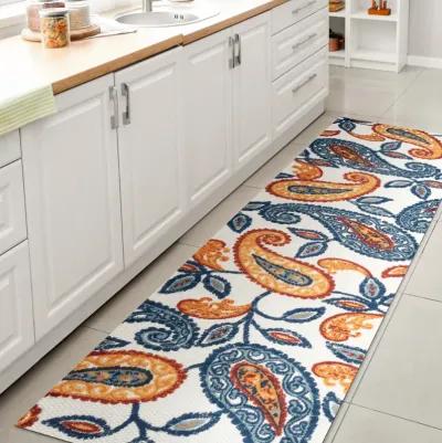 Julien Paisley High-Low Indoor/Outdoor Area Rug