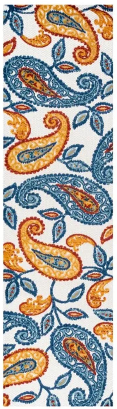 Julien Paisley High-Low Indoor/Outdoor Area Rug