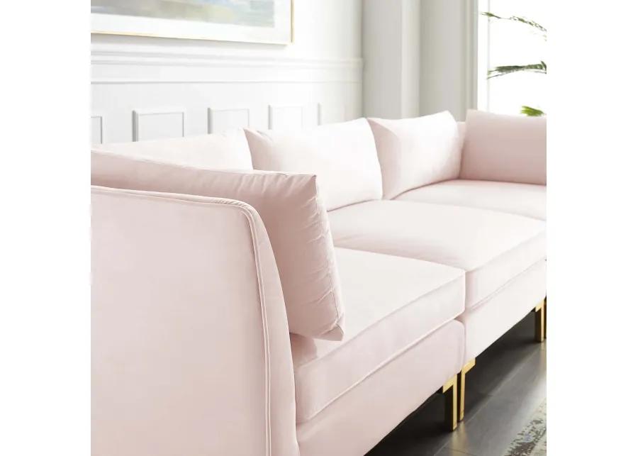 Ardent Performance Velvet Sofa