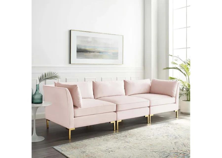 Ardent Performance Velvet Sofa