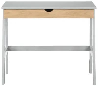 Hilton Desk In Gray/Natural