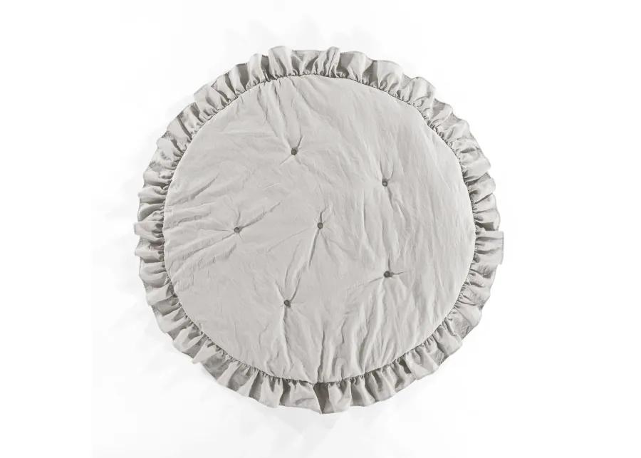 Lush Décor Baby Round Ruffle Play Mat Single