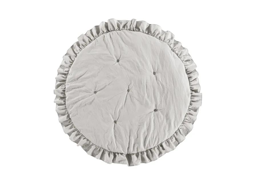 Lush Décor Baby Round Ruffle Play Mat Single