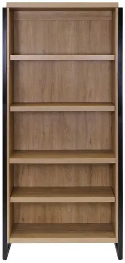 Mason 78" Open Bookcase in Brown