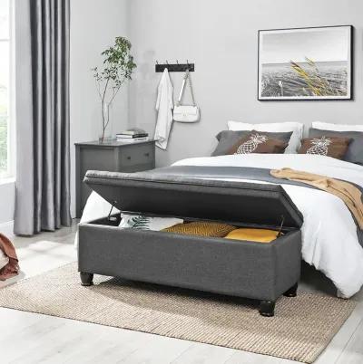 Elegant Storage Ottoman - Versatile Footstool with Hidden Storage