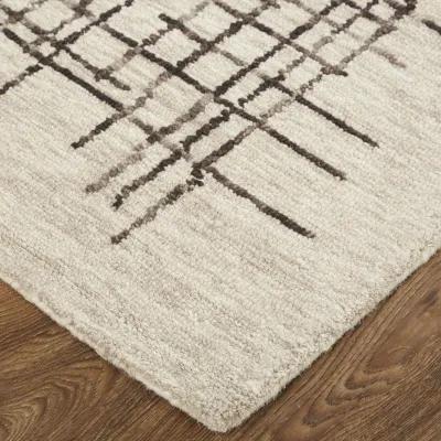 Maddox 8630F Tan/Ivory 10' x 14' Rug