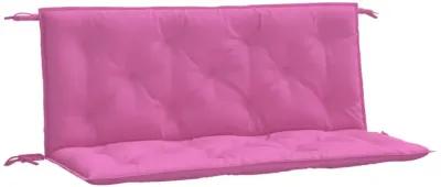 vidaXL Garden Bench Cushions 2pcs Pink 47.2"x19.7"x2.8" Fabric