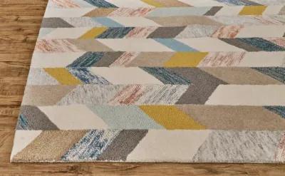 Arazad 8446F Ivory/Taupe/Blue 8' x 10' Rug