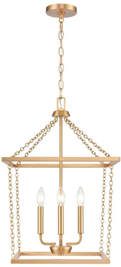 Emmett 17'' Wide 4-Light Gold Pendant