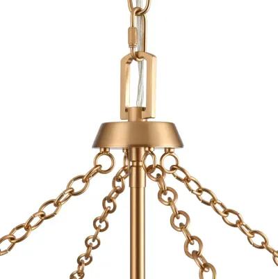 Emmett 17'' Wide 4-Light Gold Pendant