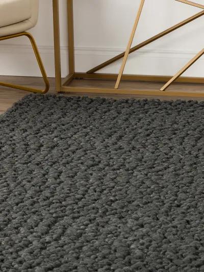 Gorbea GR1 Charcoal 3'6" x 5'6" Rug