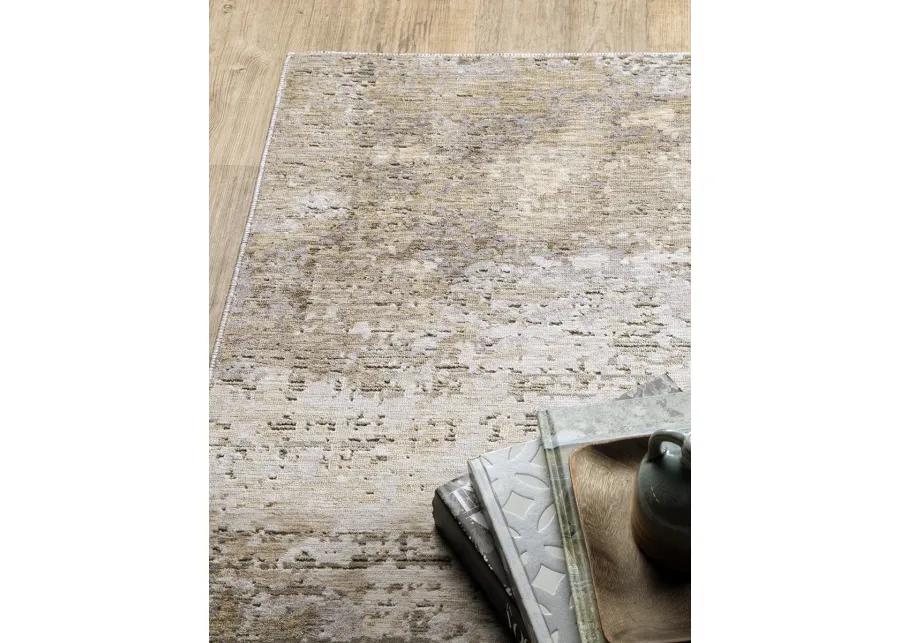 Nebulous 3'3" x 5' Beige/Grey Rug