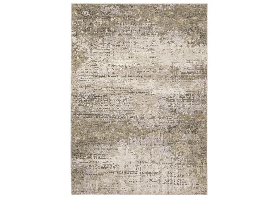 Nebulous 3'3" x 5' Beige/Grey Rug