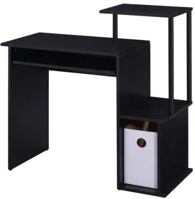 ACME Lyphre Computer Desk, Black Finish