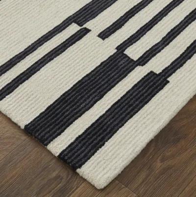 Maguire 8901F Ivory/Black 12' x 15' Rug