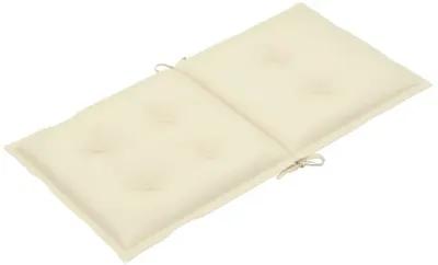 vidaXL Garden Chair Cushions 2 pcs Cream 39.4"x19.7"x2.8"